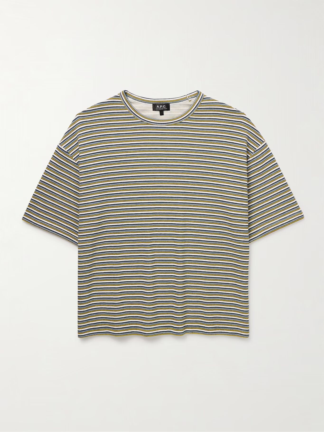 

Футболка Bahia Jacquard-Knit из органического хлопка A.P.C., зеленый