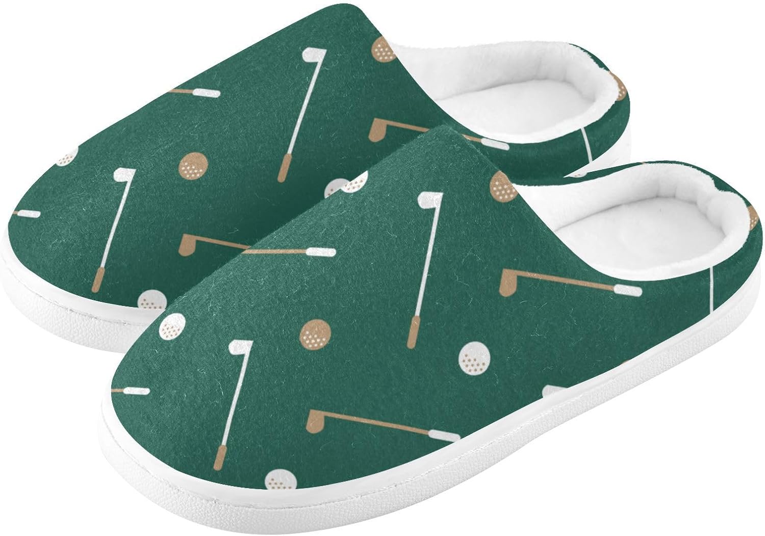 

Тапочки для женщин и мужчин, домашние тапочки с эффектом памяти для использования дома, на улице и в спальне Glaphy, зеленый