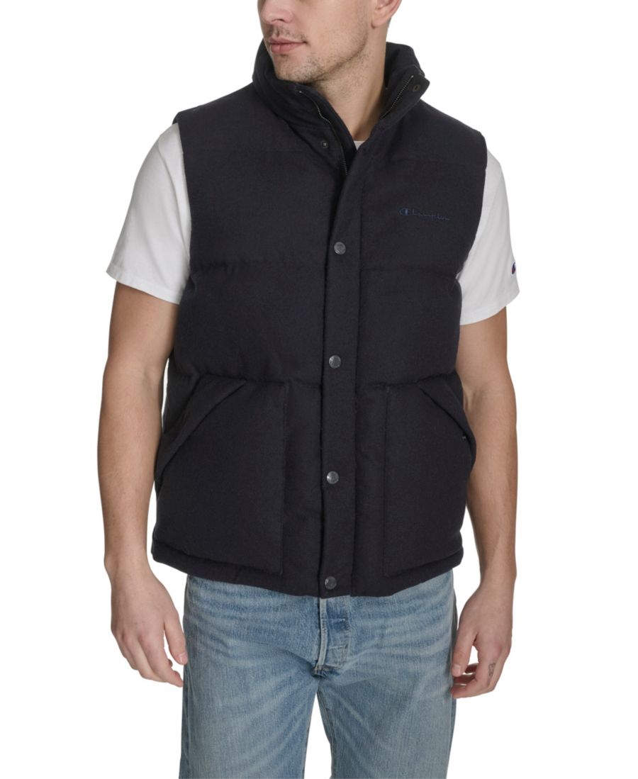 

Мужской стеганый жилет со стоячим воротником Champion, Peacoat Navy