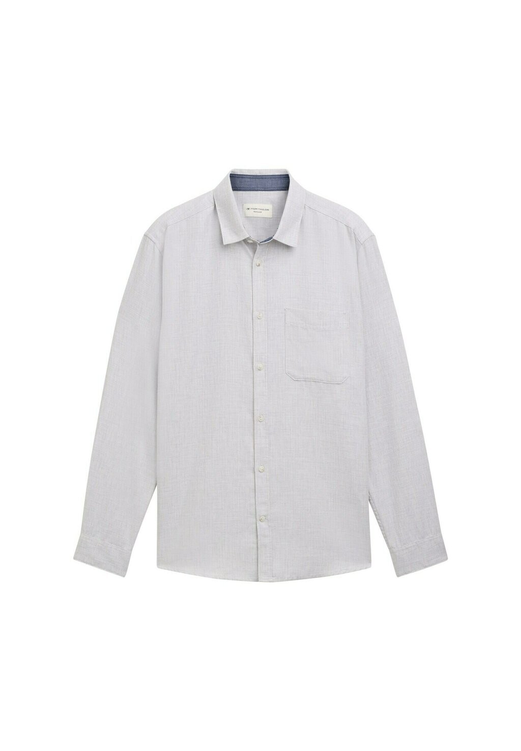 

Рубашка MÉLANGE OPTIK TOM TAILOR, цвет Mottled Light Grey