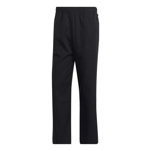 

Спортивные штаны adidas Solid Color Elastic Waistband Straight Sports Pants/Trousers/Joggers Black, черный