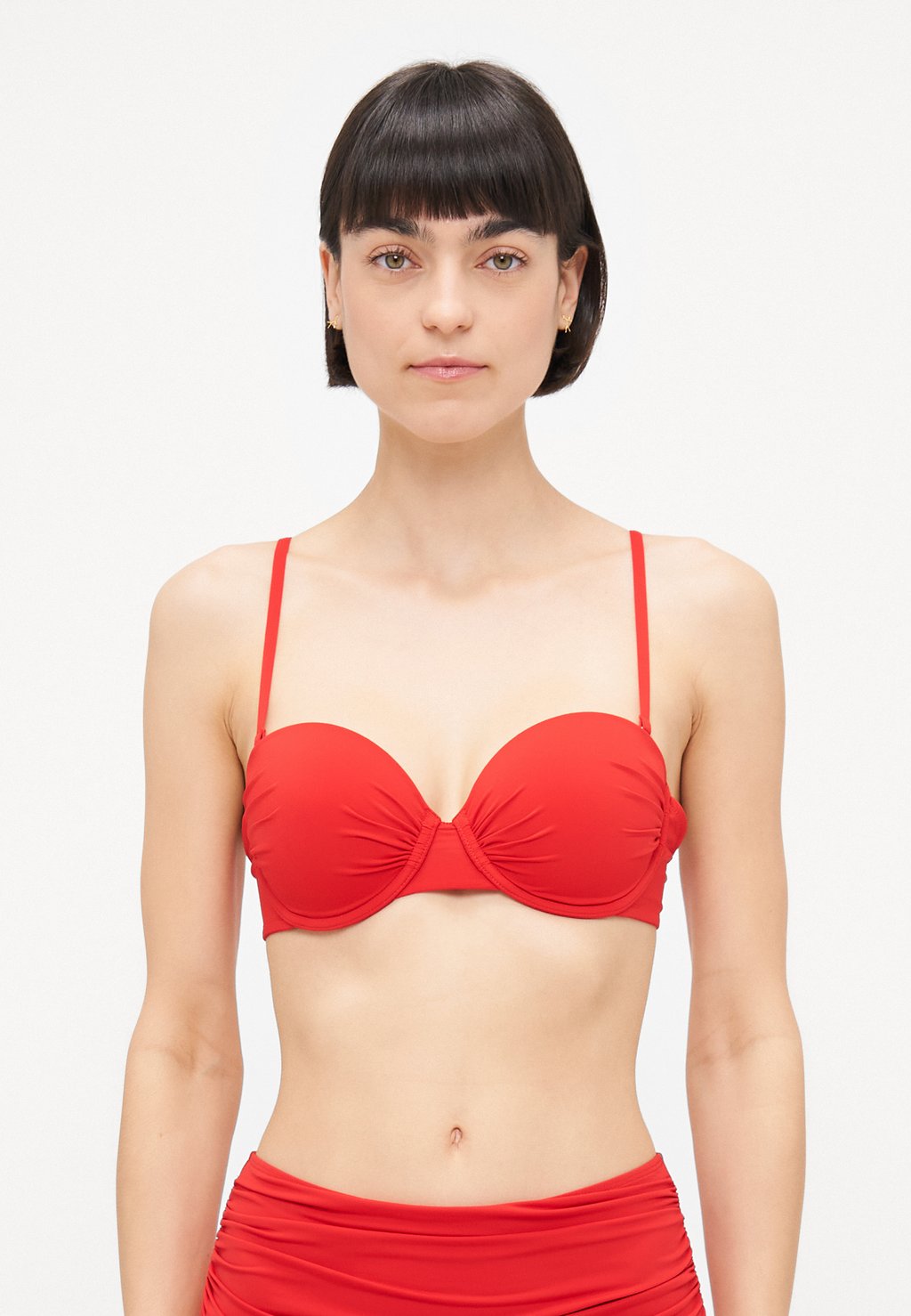 

Верх бикини SWIM BRA STRAPLESS REESE PADDED Lindex, красный