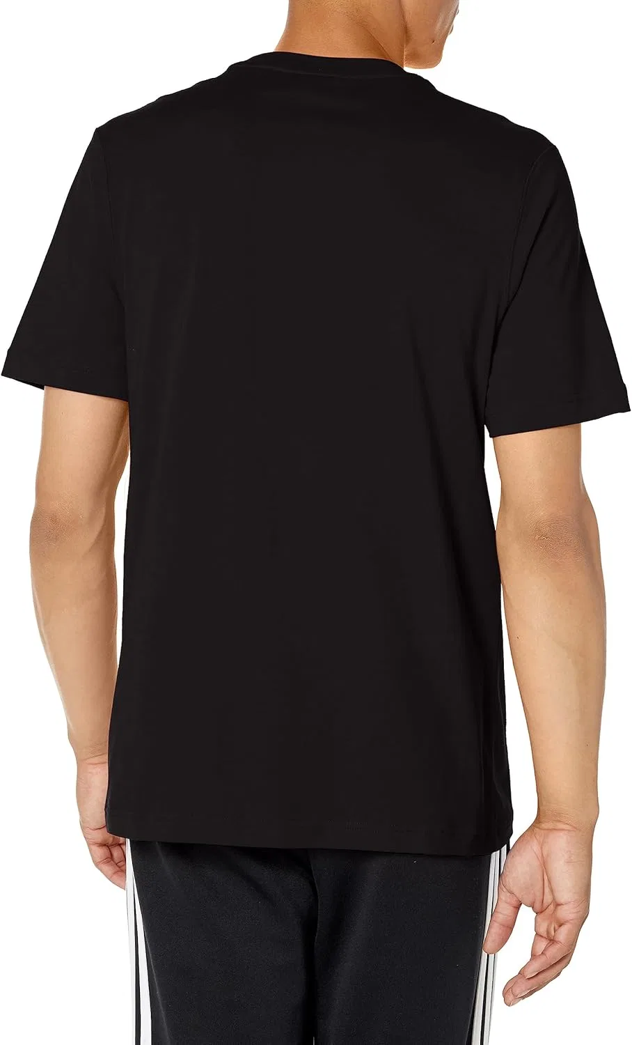Футболка Adidas Originals Men's Essentials Trefoil, черно-белый — фото 2