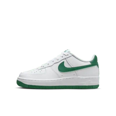 

Кроссовки Nike Air Force 1, цвет White/White/Malachite