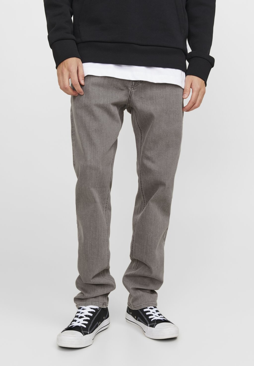 

Джинсы приталенного кроя MIKE ORIGINAL AM 590 Jack & Jones, серый деним