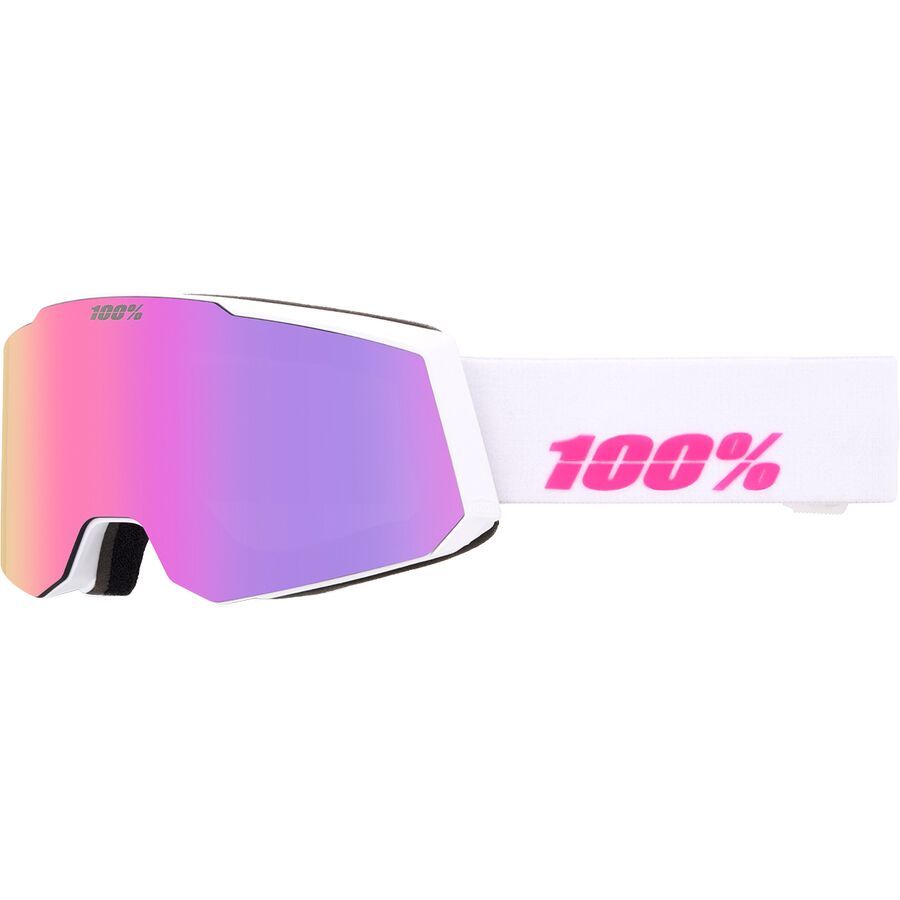

Очки 100% Snowcraft S 100%, White/HiPER Pink Mirror/HiPER Turquoise Mirror