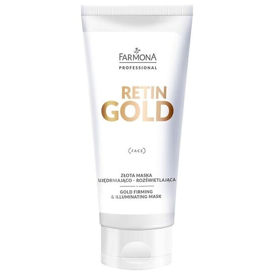 

Укрепляющая и придающая сияние золотая маска. RETIN GOLD, Farmona