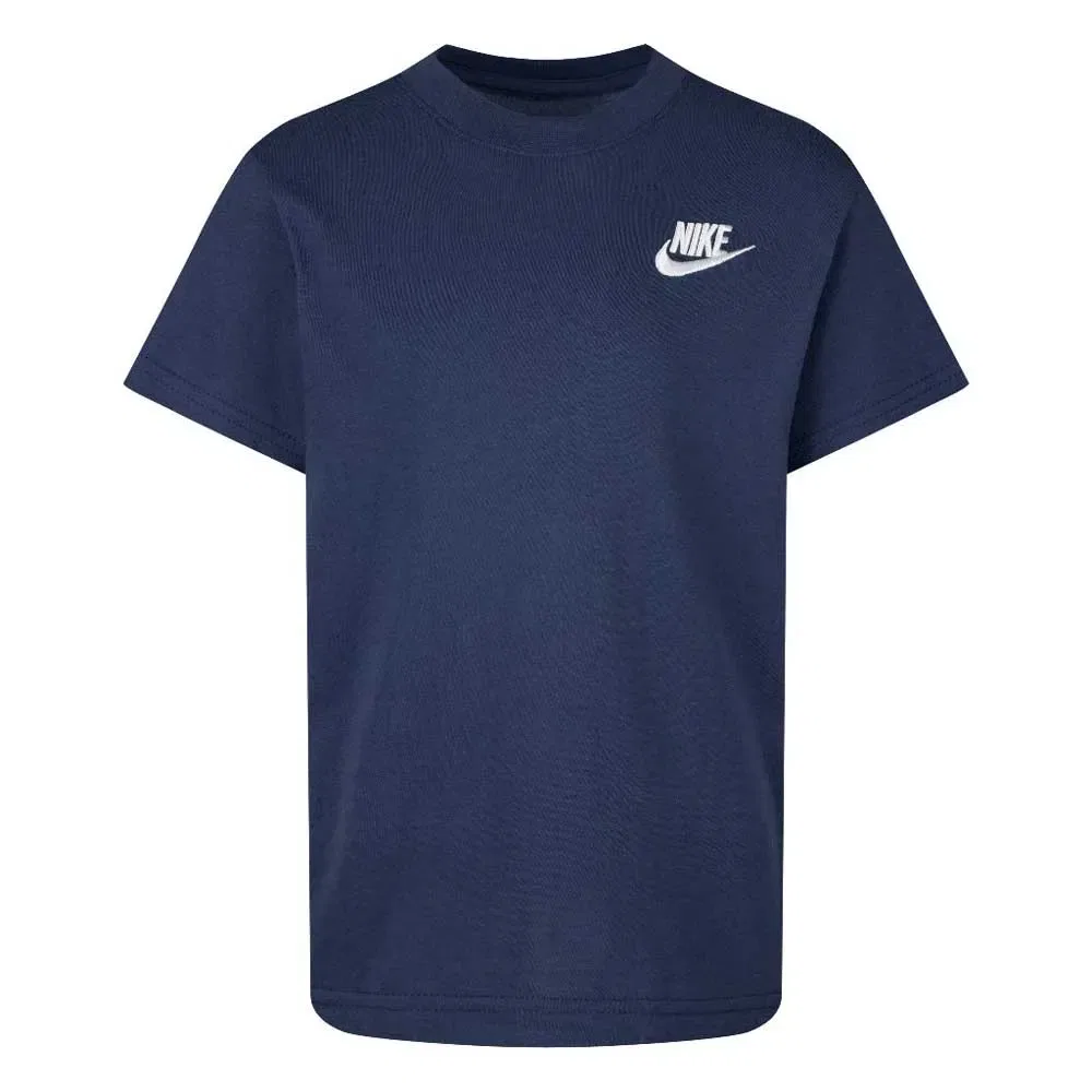 Футболка с коротким рукавом Nike Embroid Futura, синий — фото 3
