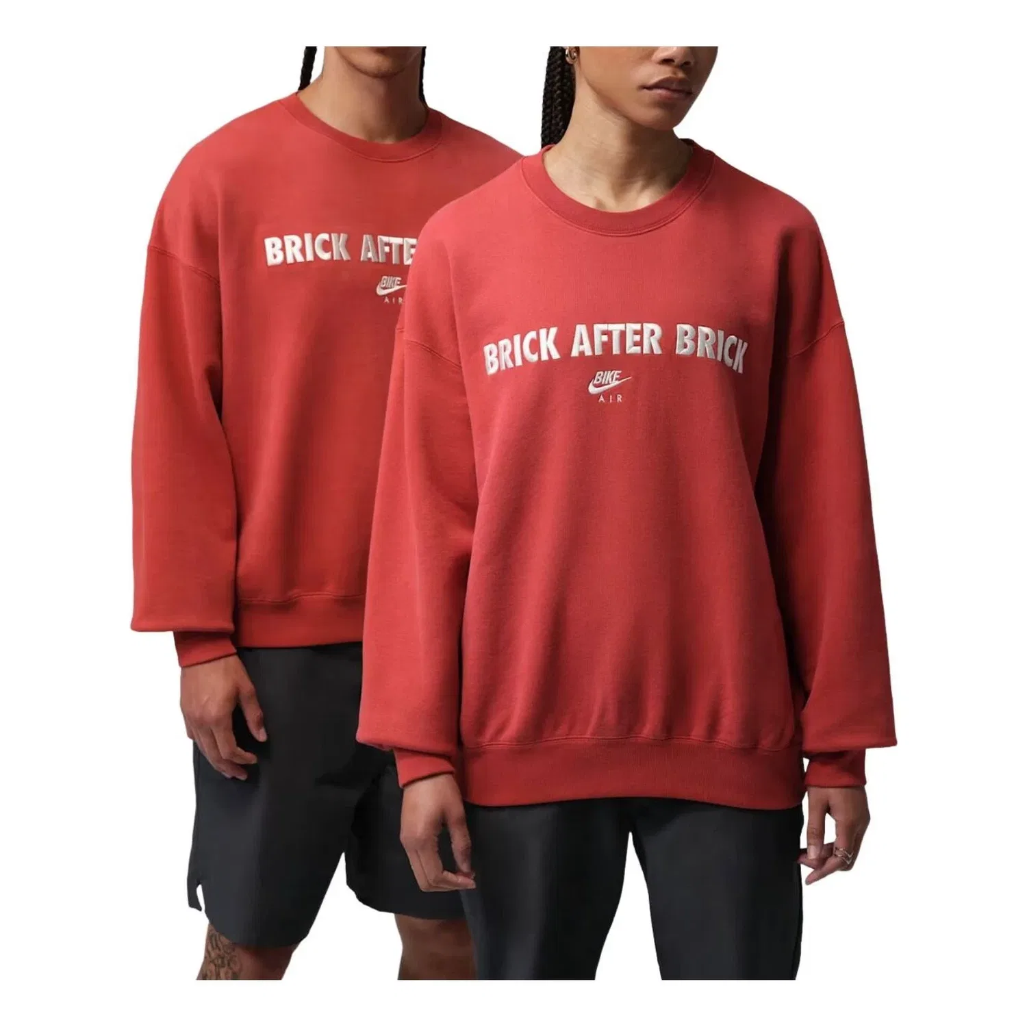 Мужская футерная толстовка с капюшоном Nigel Sylvester Bike Air Fleece Jordan, красный