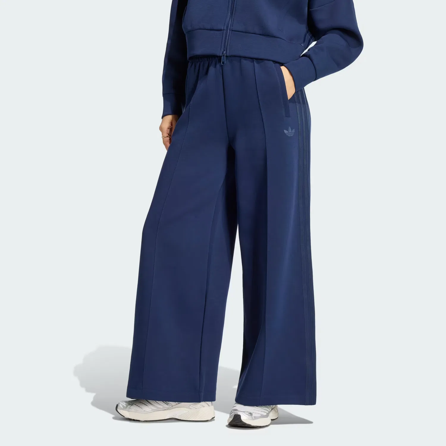 Женские спортивные брюки свободного кроя Spacer Trackpants Adidas Originals, темно-синий