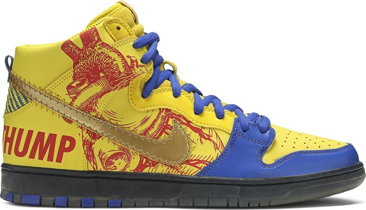 

Кроссовки Nike Dunk High Pro SB DB 'Doernbecher', желтый