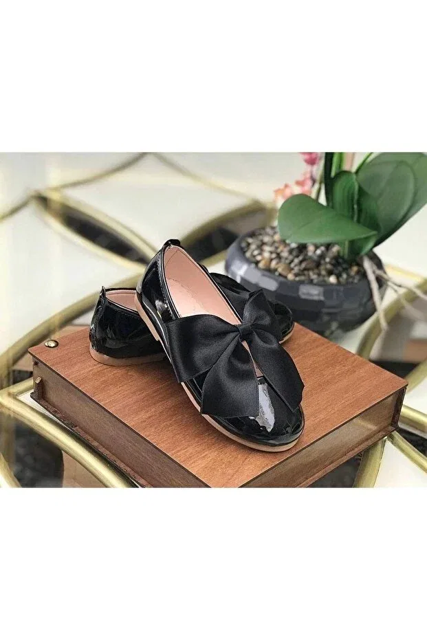 Детские балетки для девочек без каблука Tobai, Black
