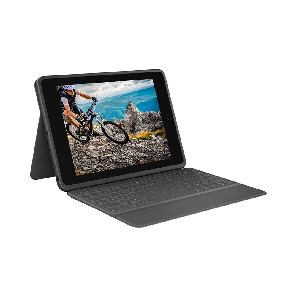 

Клавиатура-чехол Logitech Rugged Folio для iPad 10.9", серый