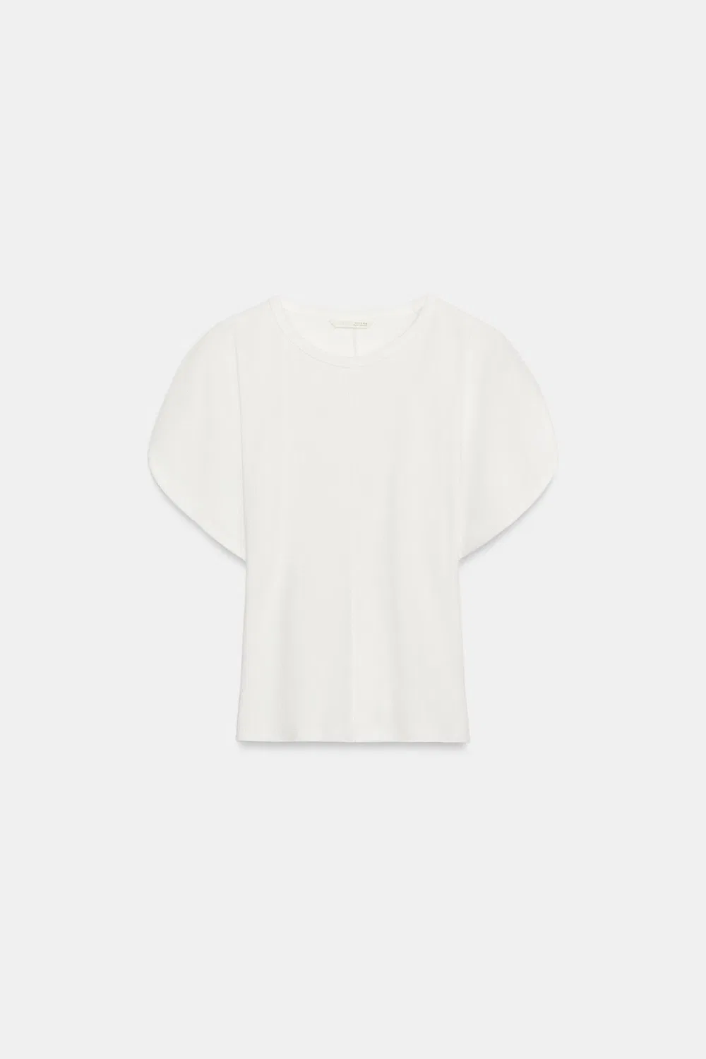 Футболка с рукавами-кимоно ZARA, Oyster-white — фото 4