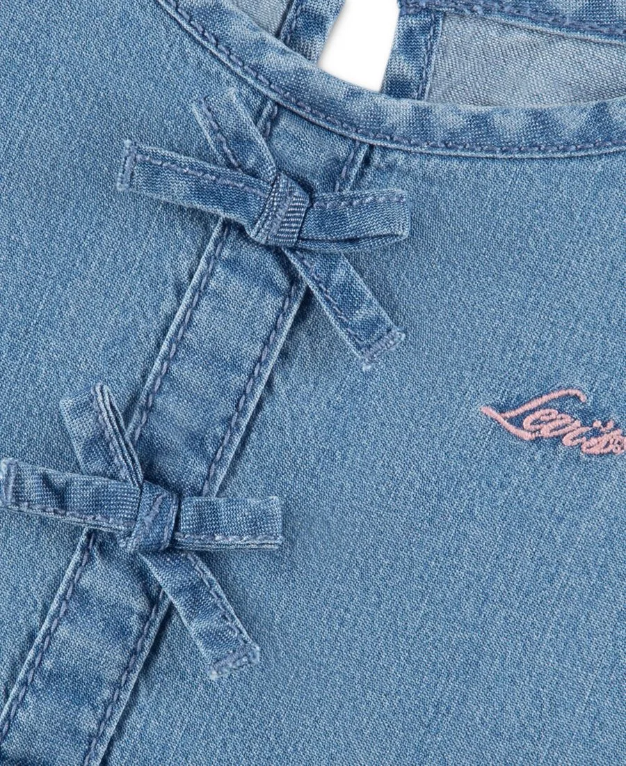 Платье-пузырь с коротким рукавом Levi's, Chambray Blue — фото 4