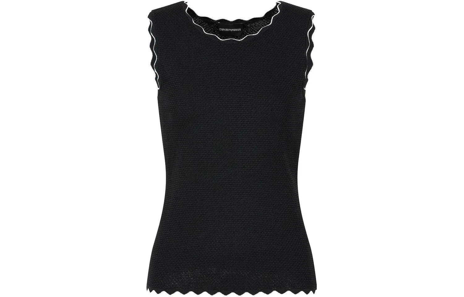 Женский топ-майка EMPORIO ARMANI, Black