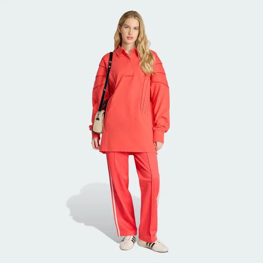 Женские спортивные брюки с вязаными деталями крючком Firebird adidas, черный — фото 2