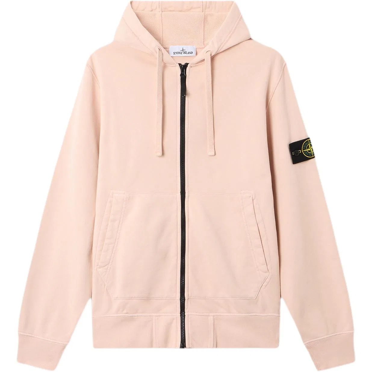 Мужская толстовка с капюшоном Antique Rose STONE ISLAND, Antique Rose
