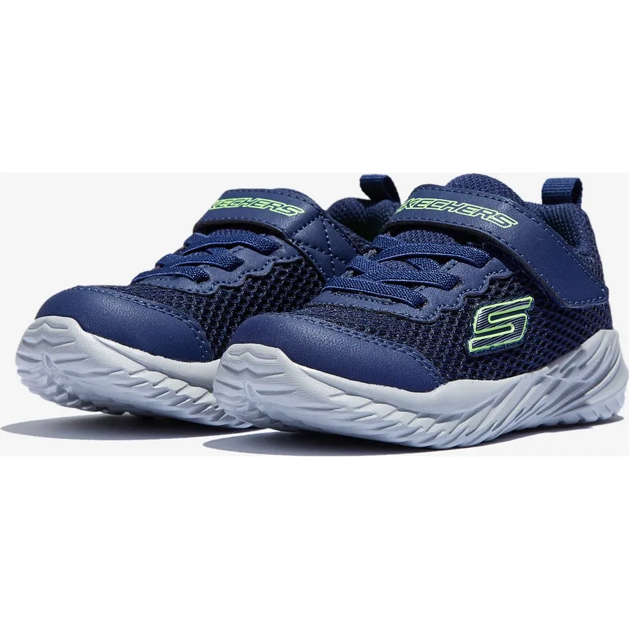 Спортивные кроссовки для мальчика Nitro Sprint Krodon Skechers, Темно-синий — фото 3