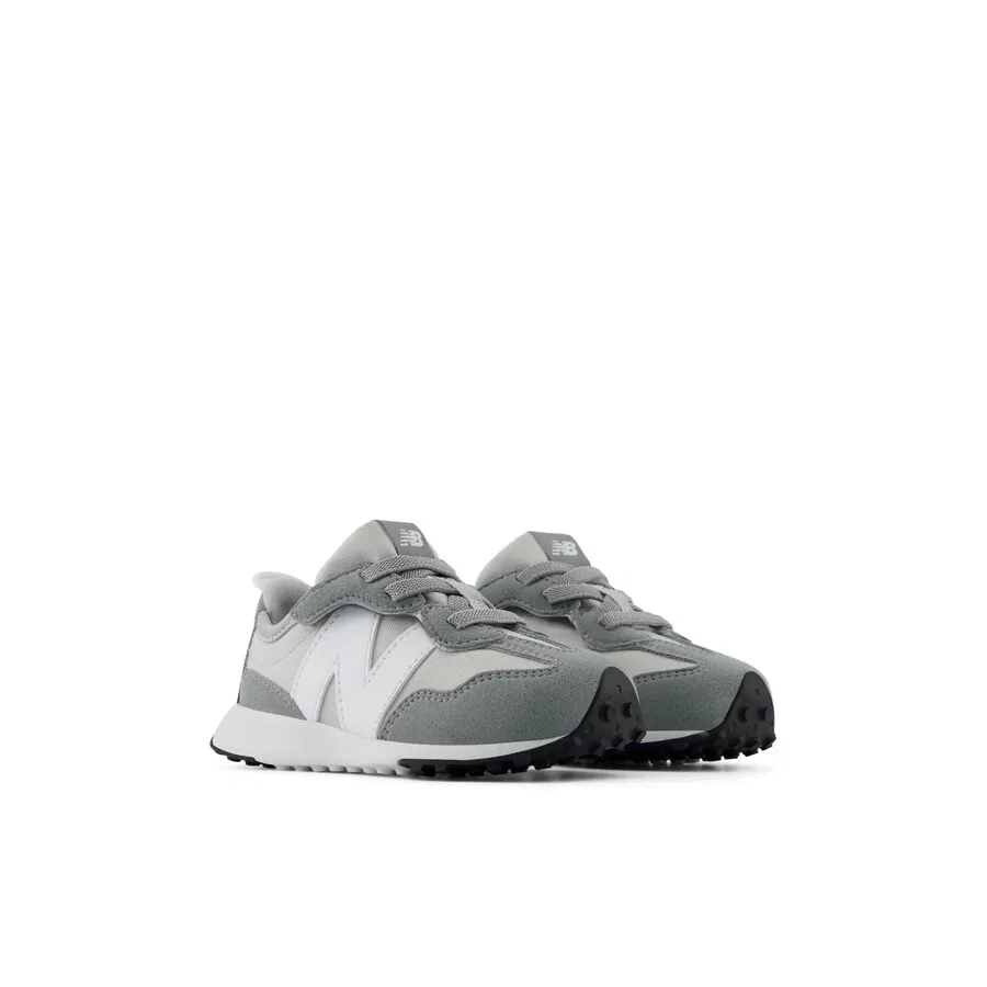 Кроссовки New Balance '327 New-B' в серо-бежевом темно-сером цвете — фото 2