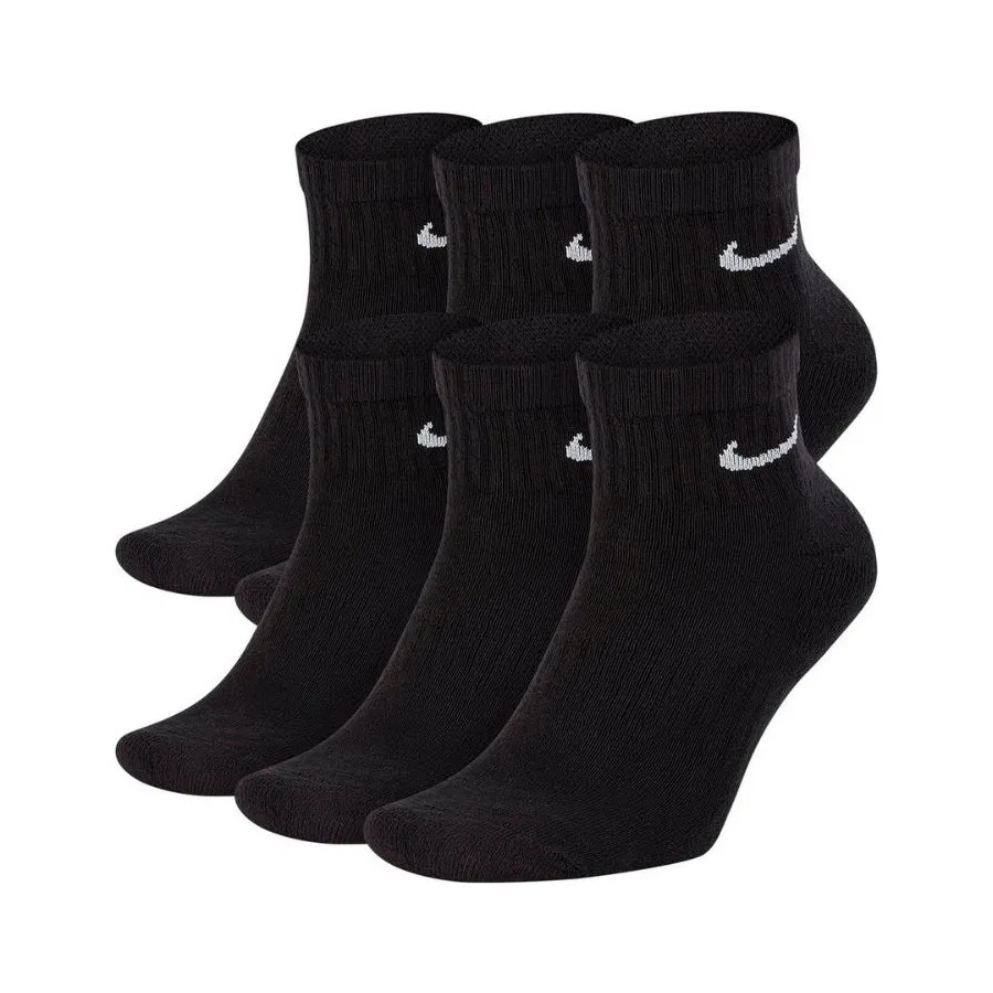 Носки спортивные Everyday Cushioned Ankle Nike, Черный