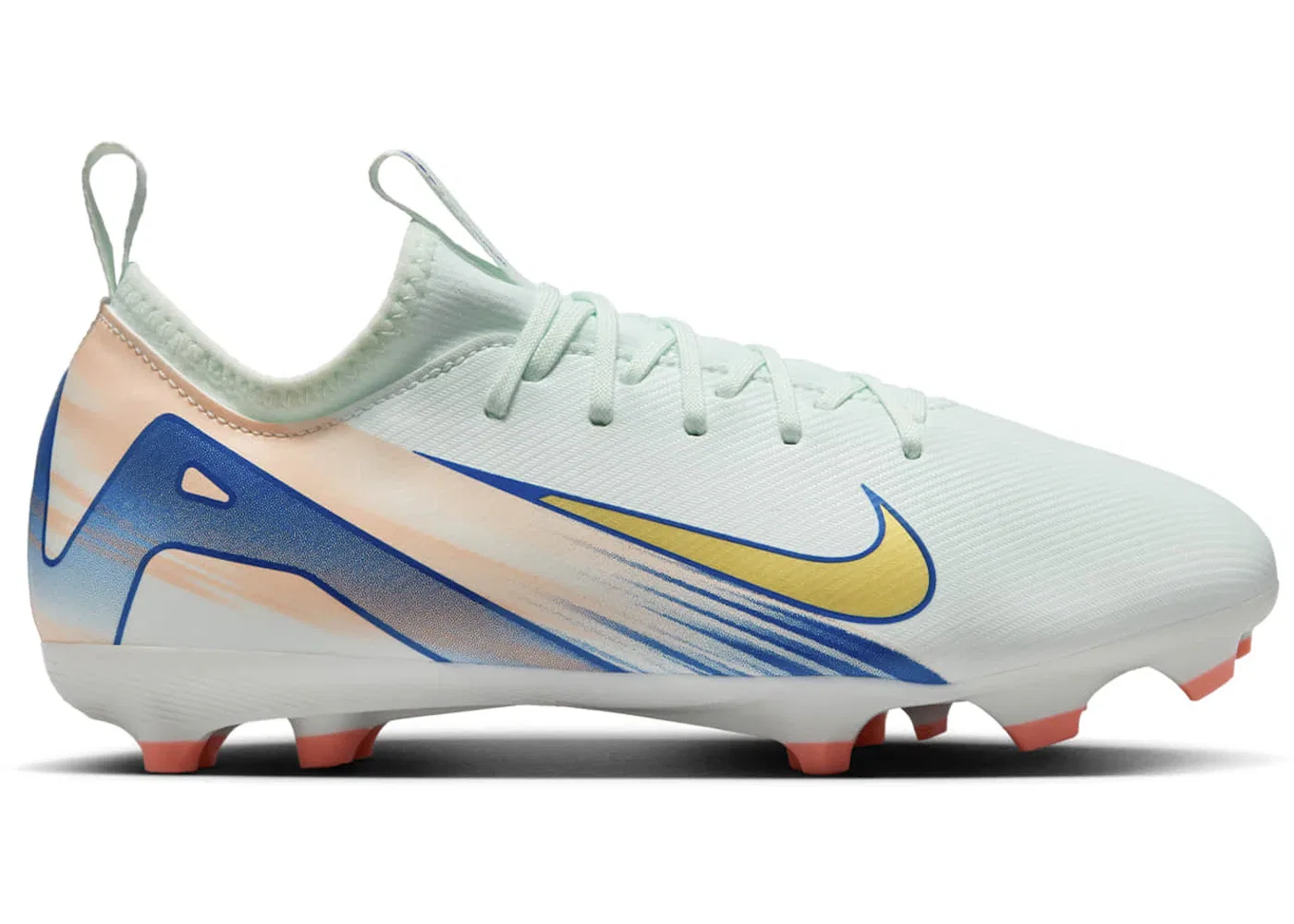 Детские бутсы Nike Jr. Vapor 16 Academy Mercurial Dream Speed, Barely Green/Crimson Pulse/Metallic Gold Coin