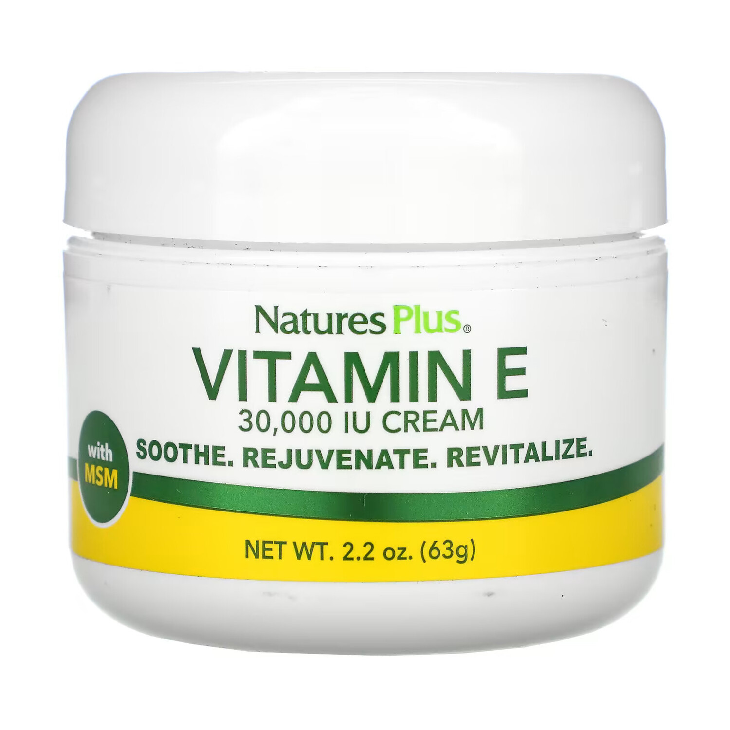 

NaturesPlus, крем с витамином E, 30 000 МЕ, 63 г (2.2 унции)