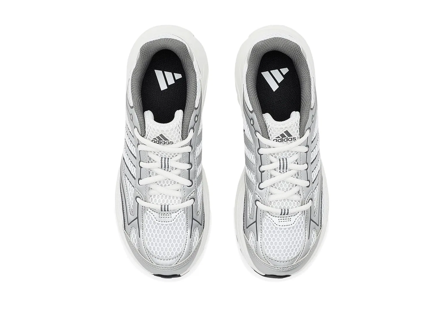 Кроссовки Spiritain (для больших детей) Adidas Kids, Crystal White/Silver Metallic/Dark Grey — фото 3