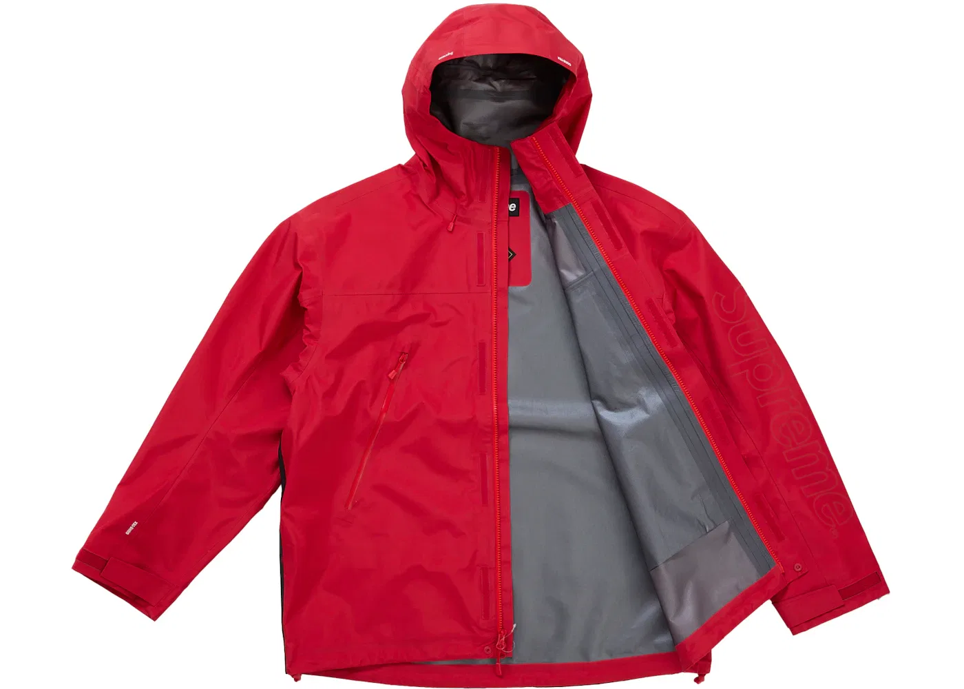 Мужская куртка GORE-TEX с принтом Ghostface Supreme, Red — фото 4