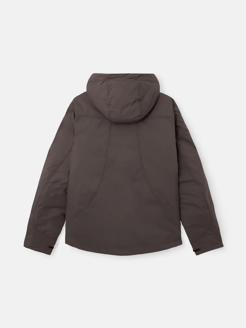 Мужская утеплённая куртка с капюшоном Stone Island With Soft Hand, темно-серый — фото 3