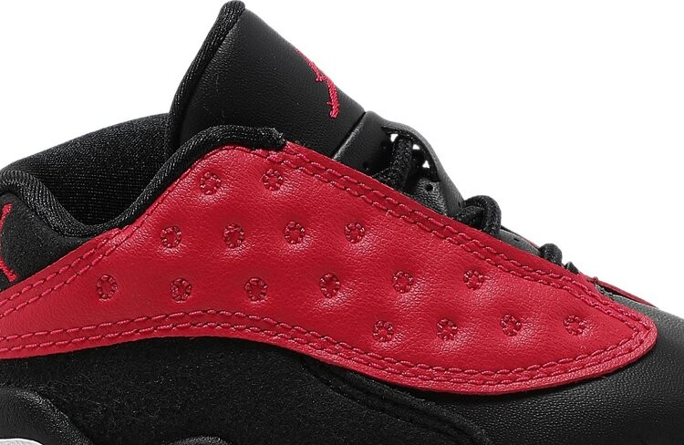 Кроссовки Air Jordan 13 Retro Low TD Very Berry, красный — фото 2