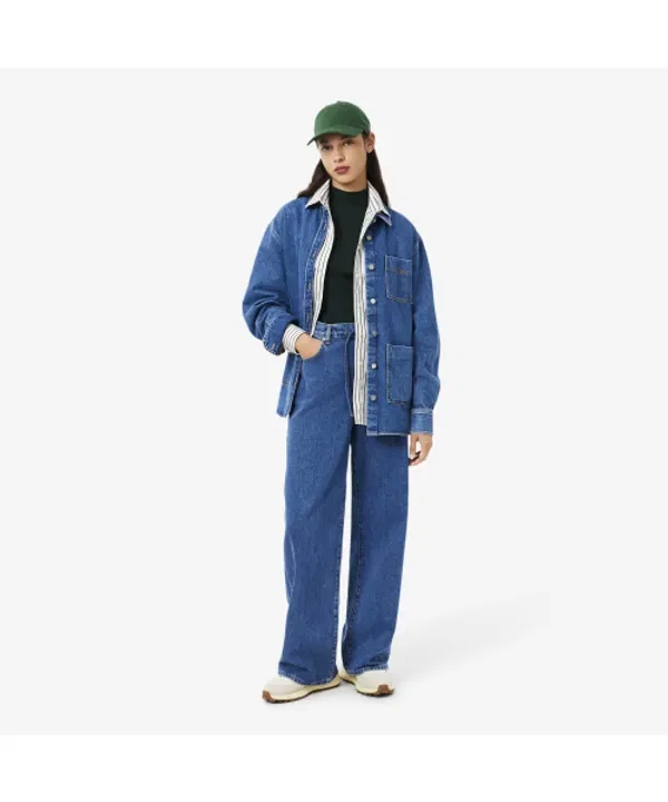 Свитер вязаный Lacoste AF4189-55N YZP, меринос, темно-синий — фото 4