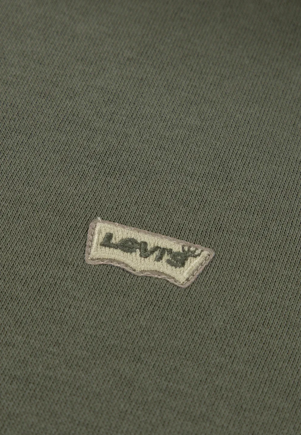 Мини-Худи унисекс с рукавами «летучая мышь» Levi'S, Olive Night — фото 3