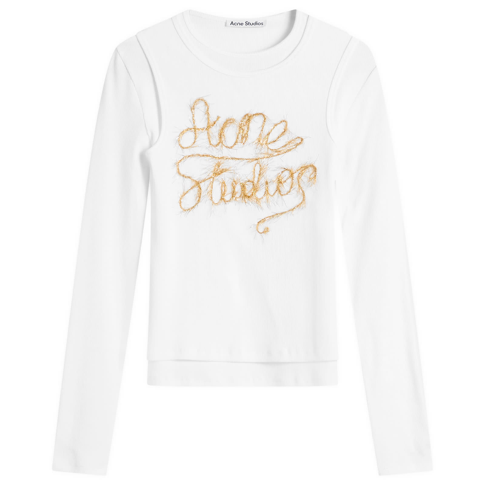 Лонгслив Acne Studios Elga Tinsel с блестками