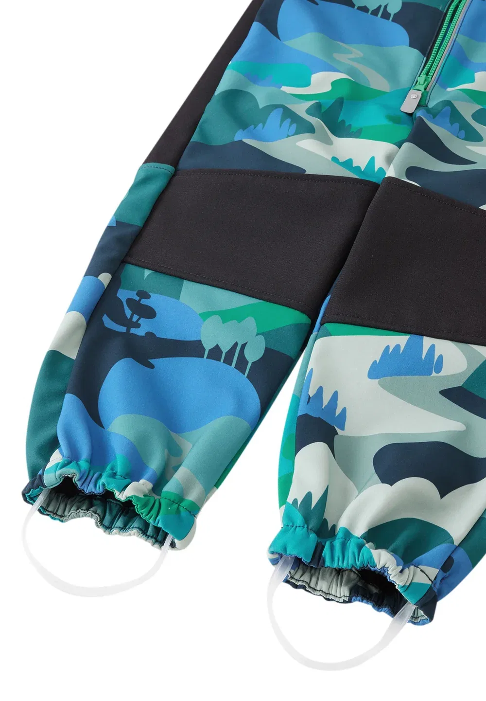 Комбинезон Softshell, nurmes унисекс - зимний комбинезон Reima, Sparkly Blue — фото 4