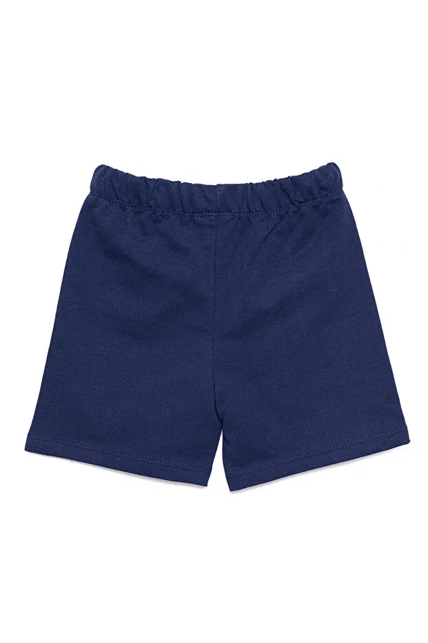 Детские шорты для мальчиков с принтом Generic Brands, Navy Blue — фото 2