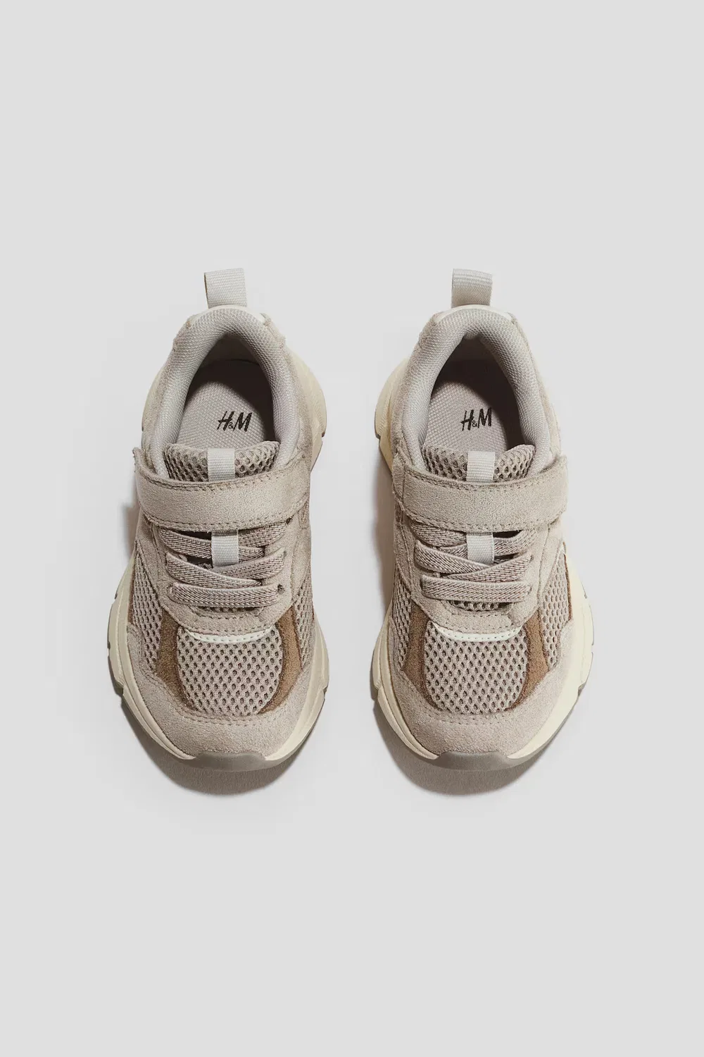 Кроссовки H&M, Beige/Colourblocking — фото 4