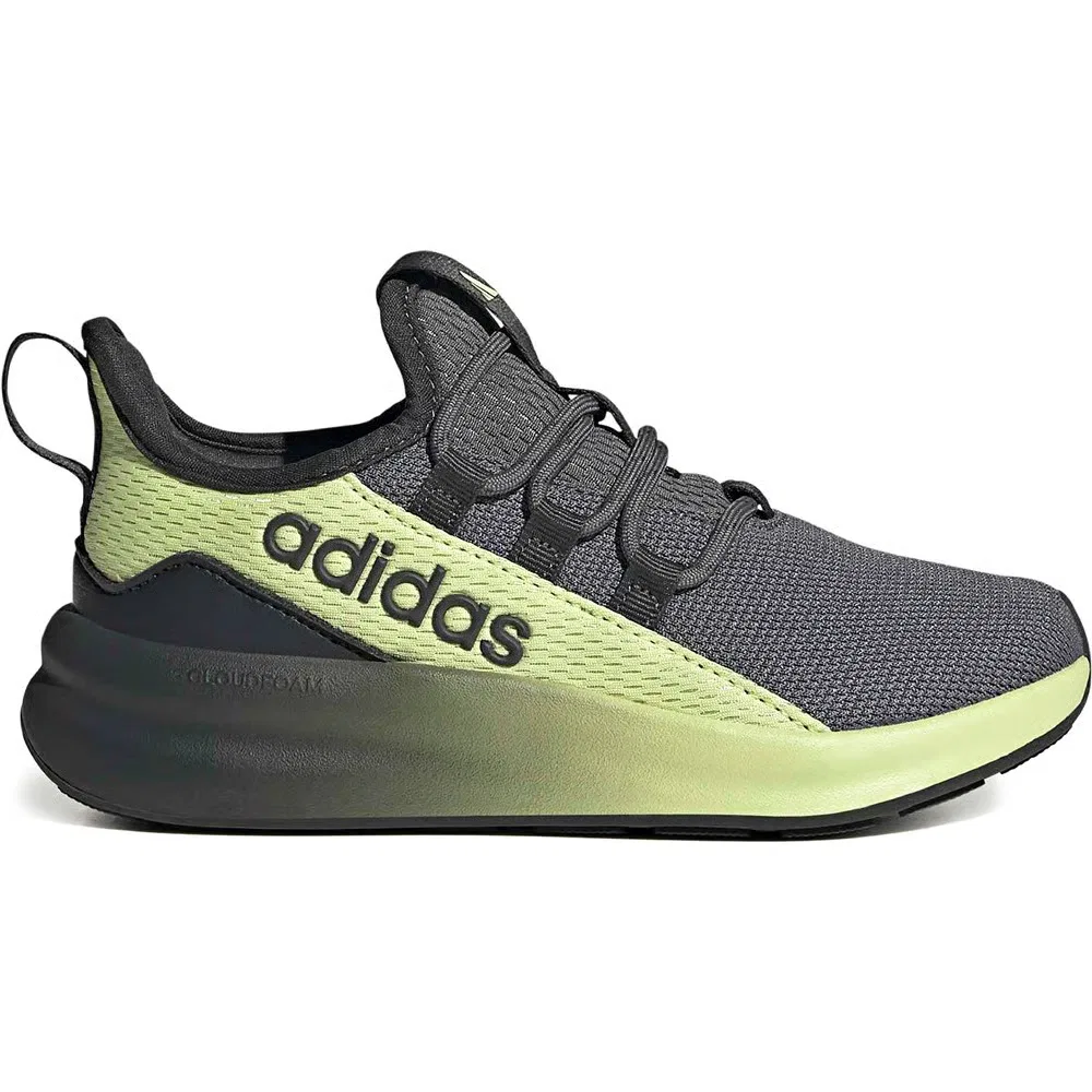 Детские кроссовки Lite Racer Adapt 8.0 Adidas, Grey/Grey/Green — фото 2