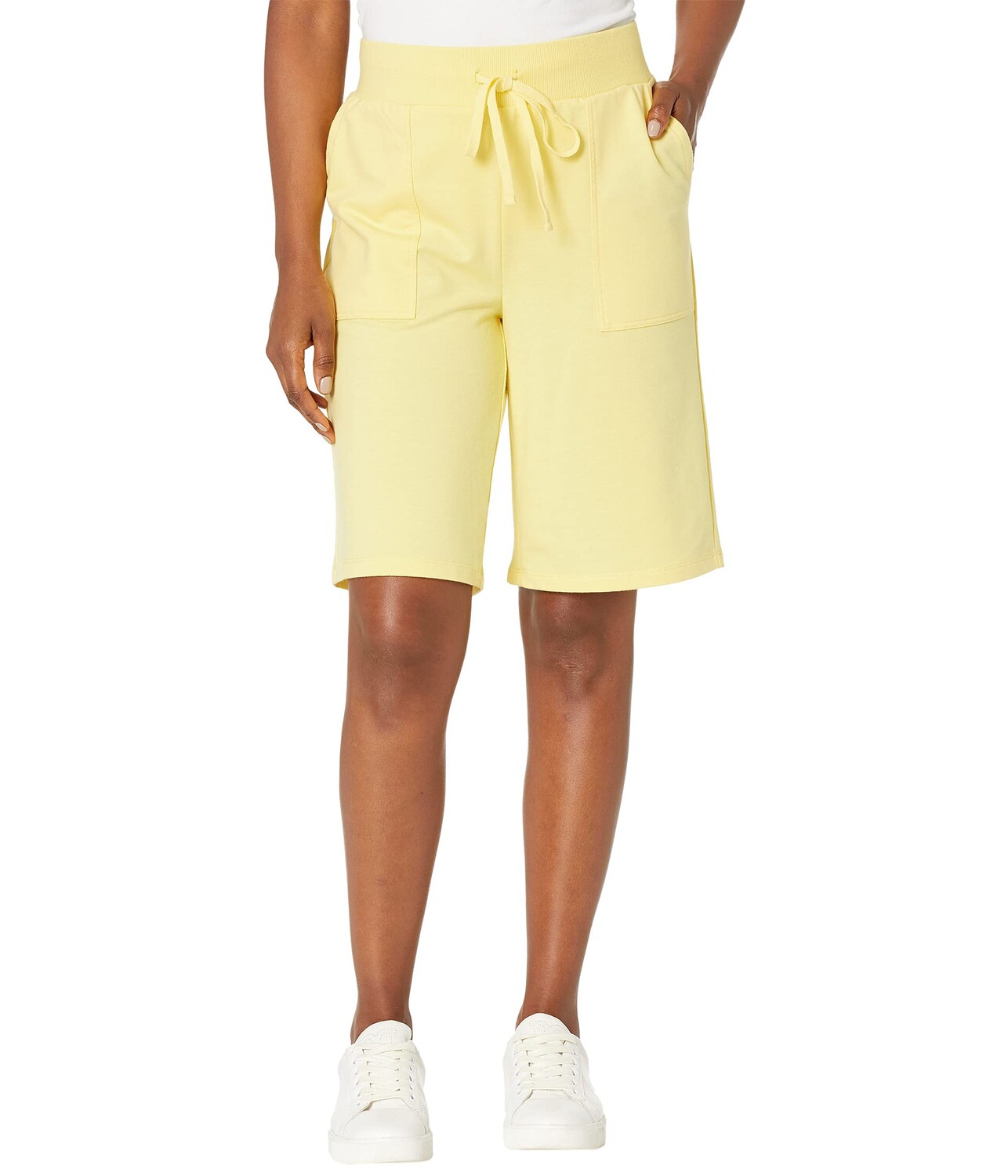 

Шорты NYDJ, Drawstring French Terry Bermuda Shorts