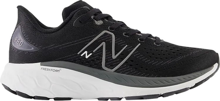 

Кроссовки New Balance Fresh Foam X 860v13 Big Kid 'Black Magnet', черный