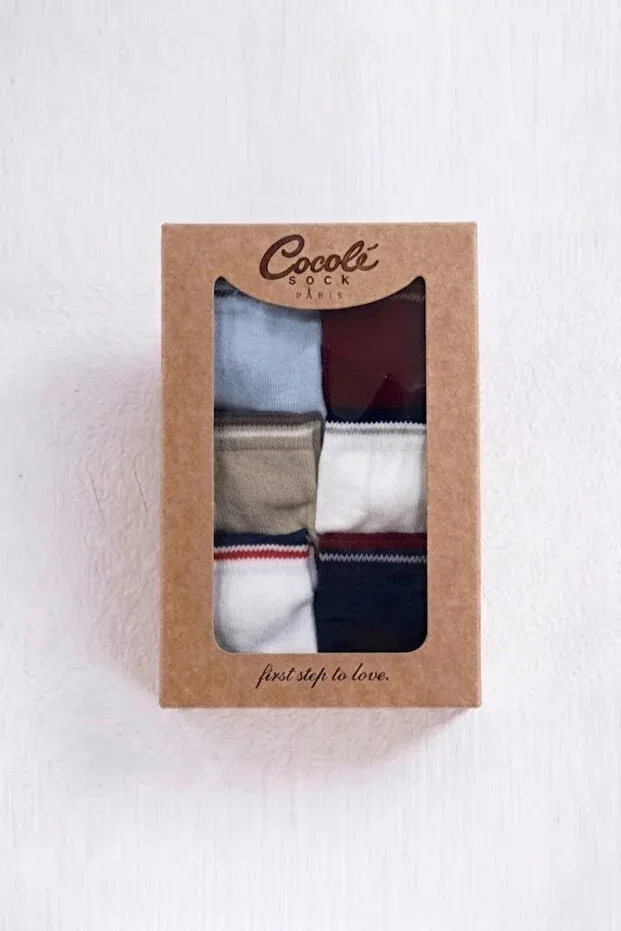 Детский комплект носков для мальчиков хлопковый Cocole Socks, Multicolor