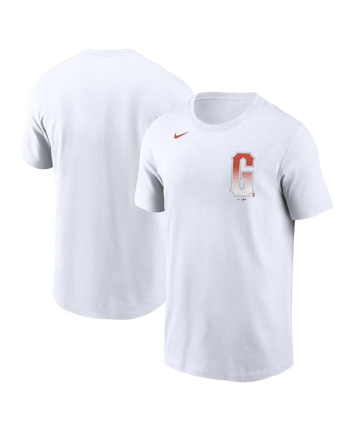 

Мужская белая футболка san francisco giants team city connect с надписью Nike, белый