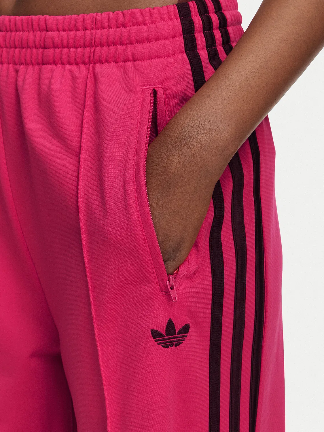 Женские спортивные брюки свободного кроя Firebird Loose Tracksuit Adidas, розовый — фото 4