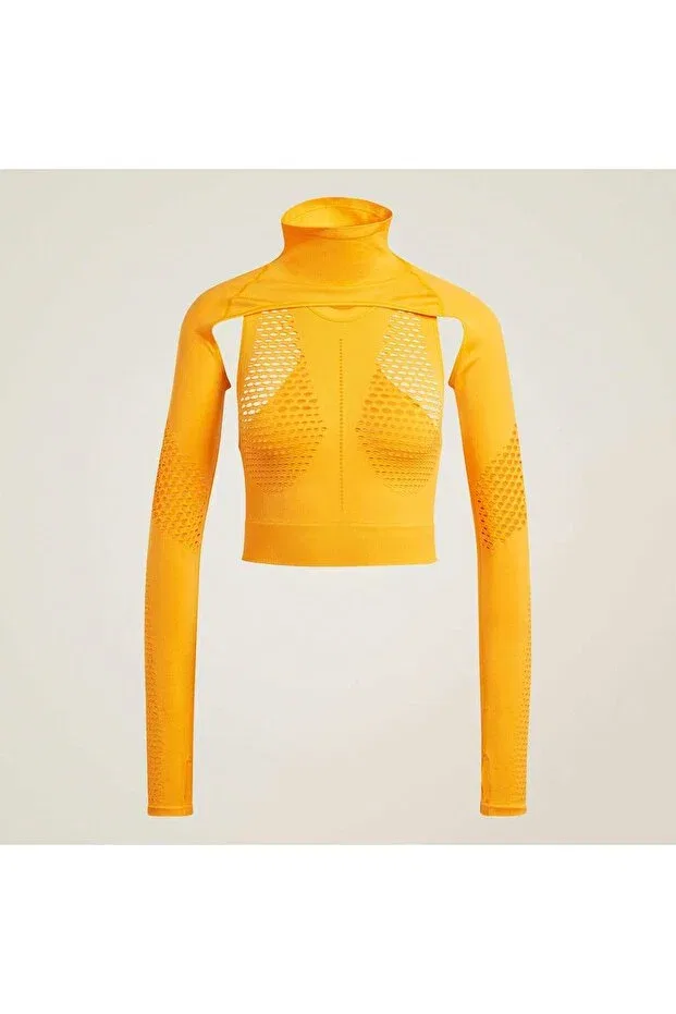 Женская футболка с длинным рукавом Adidas, Orange