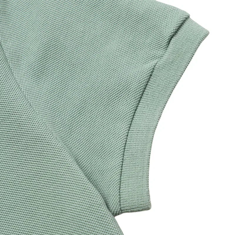 Женская поло Polo Ralph Lauren, Green — фото 4