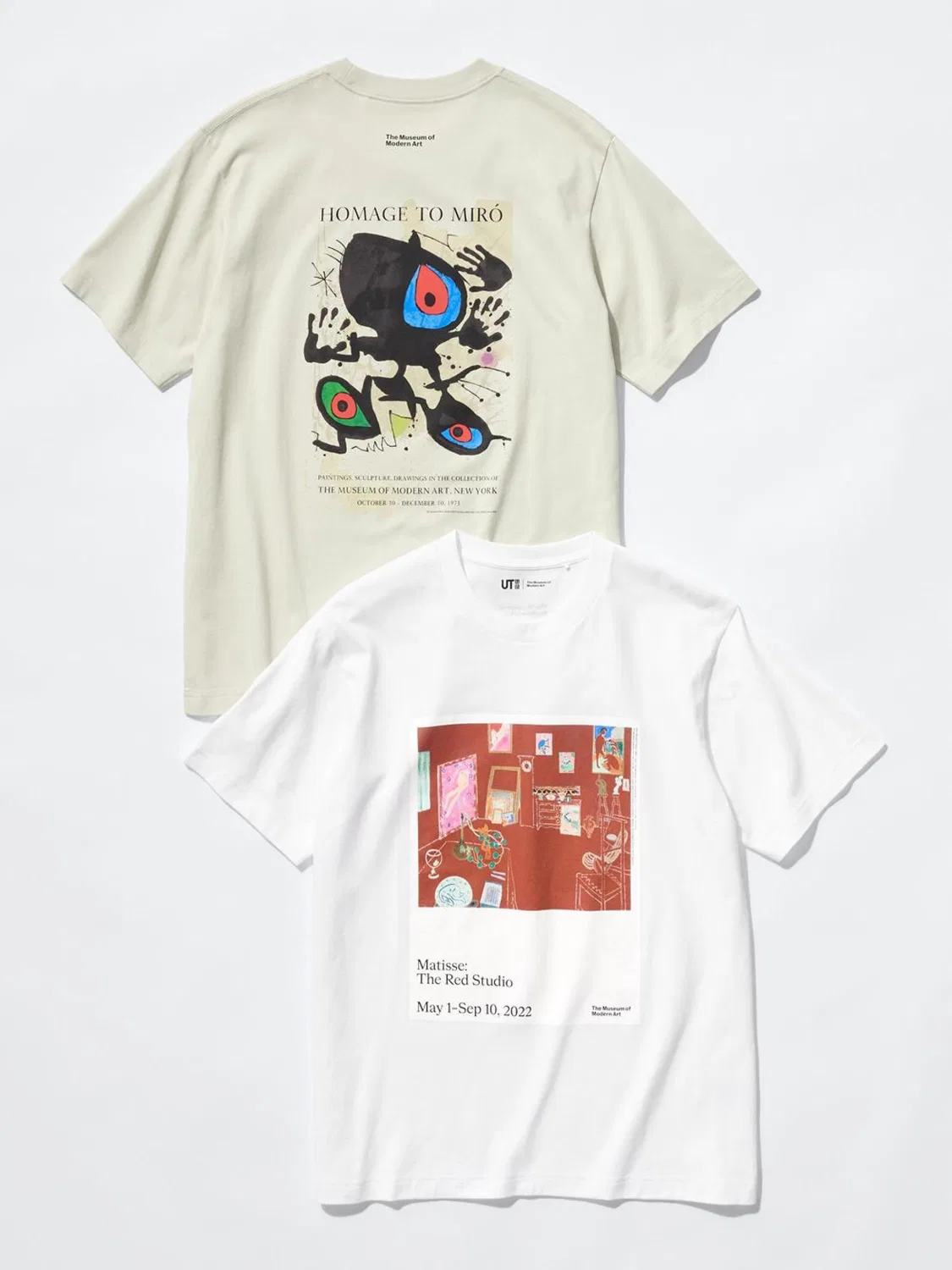 Футболка с принтом UT Poster Art Collection Uniqlo, белый — фото 3