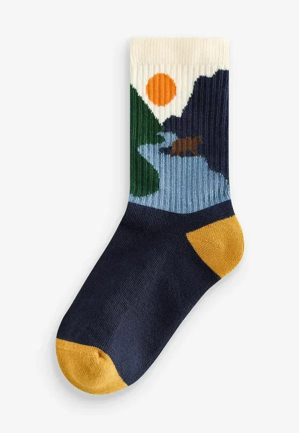 Носки дышащие Sport socks five pack Next, Multi, мультиколор — фото 2