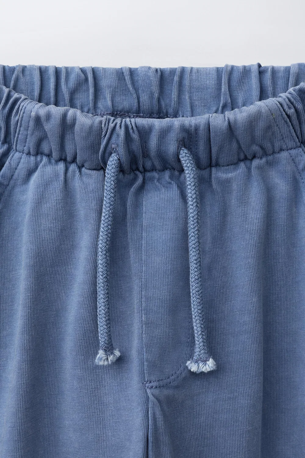 ПЛОТНЫЙ ДЖЕРСИ, СВОБОДНЫЕ БРЮКИ ZARA, Blue — фото 3
