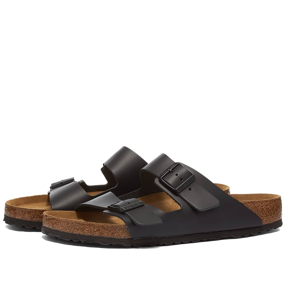 Сандалии Birkenstock Arizona Natural Leather, черный