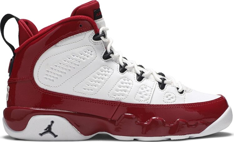 

Кроссовки Air Jordan 9 Retro BG Gym Red, белый